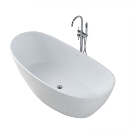 Wiesbaden Eva Solid Surface vrijstaand bad 1795x845x640 Wiesbaden Eva Solid Surface vrijstaand bad 1795x845x640