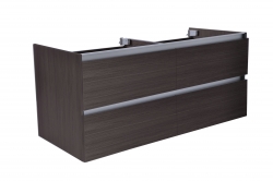 Vision onderkast dubbel+4 laden 120x46 houtnerf grijs Vision onderkast dubbel+4 laden 120x46 houtnerf grijs