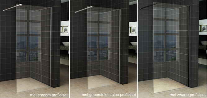 Wiesbaden Slim glasplaat helder 105x200 cm - 8mm NANO glas Wiesbaden Slim glasplaat helder 105x200 cm - 8mm NANO glas