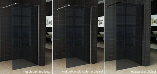 Wiesbaden Slim glasplaat rookglas 100x200 cm - 8mm NANO glas Wiesbaden Slim glasplaat rookglas 100x200 cm - 8mm NANO glas