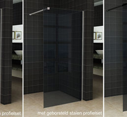 Wiesbaden Slim glasplaat rookglas 120x200 cm - 8mm NANO glas Wiesbaden Slim glasplaat rookglas 120x200 cm - 8mm NANO glas