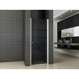 Wiesbaden nisdeur met profiel 80x202 cm 8 mm NANO rookglas Wiesbaden nisdeur met profiel 80x202 cm 8 mm NANO rookglas