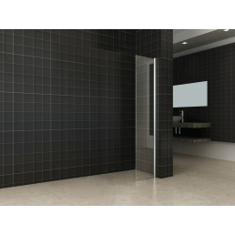 Wiesbaden zijwand + muurprofiel 300x2000 10mm NANO glas