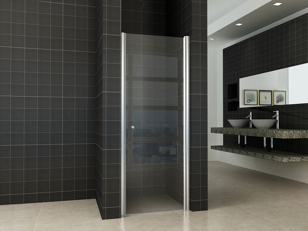 Wiesbaden nisdeur met profiel 70x202 cm 8mm NANO glas Wiesbaden nisdeur met profiel 70x202 cm 8mm NANO glas
