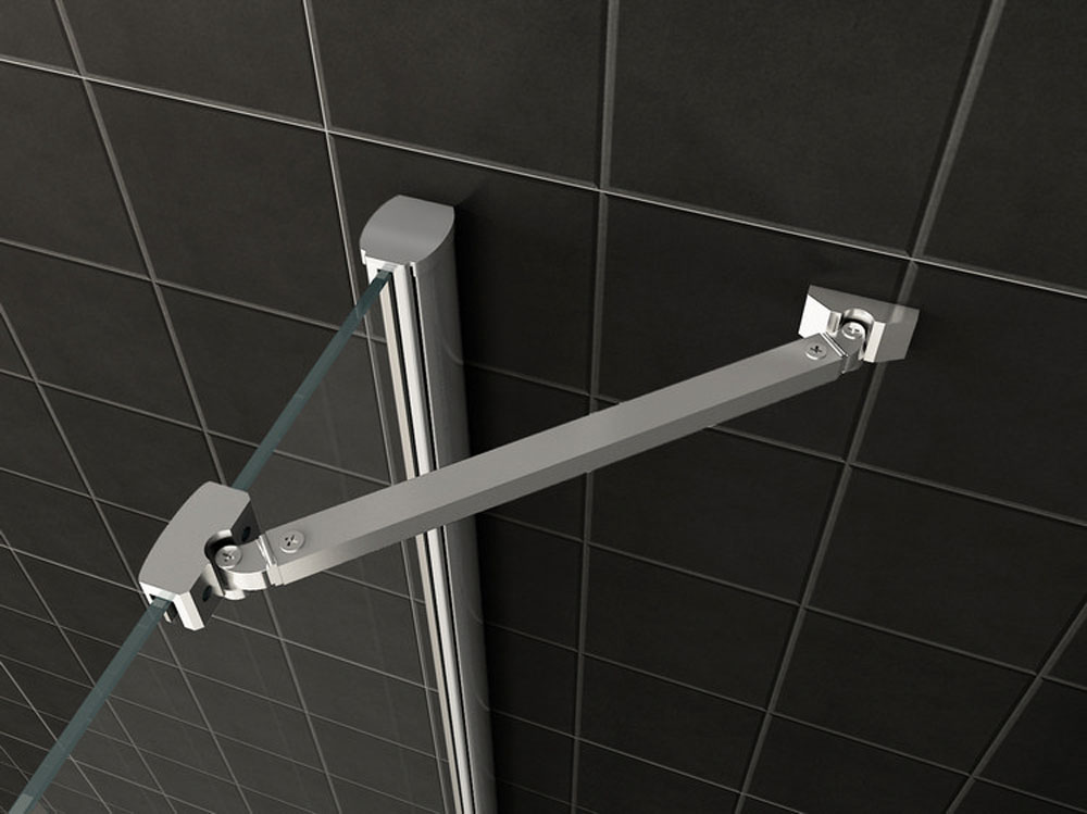 Wiesbaden swingdeur + zijwand UNI 900x900x2000 chr.8mm NANO Wiesbaden swingdeur + zijwand UNI 900x900x2000 chr.8mm NANO
