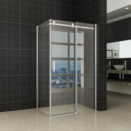 Wiesbaden douchedeur + zijwand 1200x900x2000 chr.8mm NANO Wiesbaden douchedeur + zijwand 1200x900x2000 chr.8mm NANO