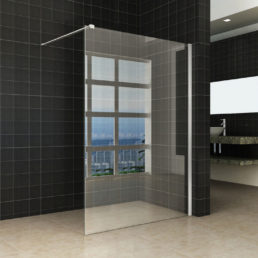 Wiesbaden inloopdouche met RVS profiel 120x200 cm - 10mm NANO glas Wiesbaden inloopdouche met RVS profiel 120x200 cm - 10mm NANO glas