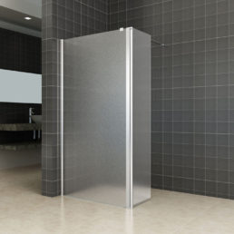 Wiesbaden zijwand+scharnierprof.links 350x2000 10mm NANO geheel matglas Wiesbaden zijwand+scharnierprof.links 350x2000 10mm NANO geheel matglas