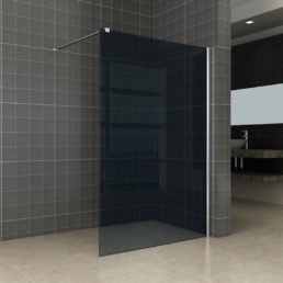 Wiesbaden Comfort inloopdouche 120x200 cm - 10 mm NANO rookglas Wiesbaden Comfort inloopdouche 120x200 cm - 10 mm NANO rookglas