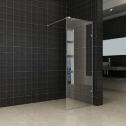 Wiesbaden profielloze inloopdouche 60x200 cm - 8mm NANO glas Wiesbaden profielloze inloopdouche 60x200 cm - 8mm NANO glas