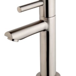 Wiesbaden Amador XL toiletkraan hoog 1/2''geborsteld staal Wiesbaden Amador XL toiletkraan hoog 1/2''geborsteld staal