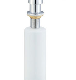 Wiesbaden inbouw zeeppompje chroom kunststof fles 250ml Wiesbaden inbouw zeeppompje chroom kunststof fles 250ml