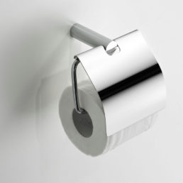 Wiesbaden Ida toiletrolhouder met klep chroom Wiesbaden Ida toiletrolhouder met klep chroom