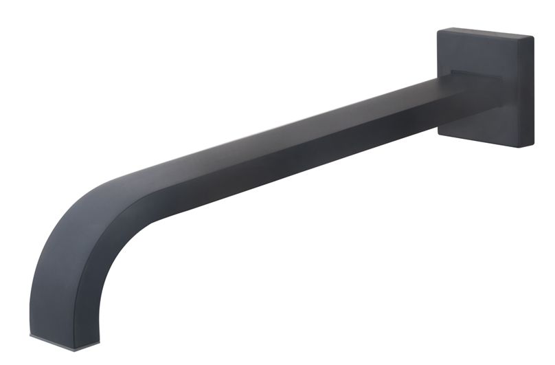 Rombo inbouw uitloop 30 cm zwart Rombo inbouw uitloop 30 cm zwart