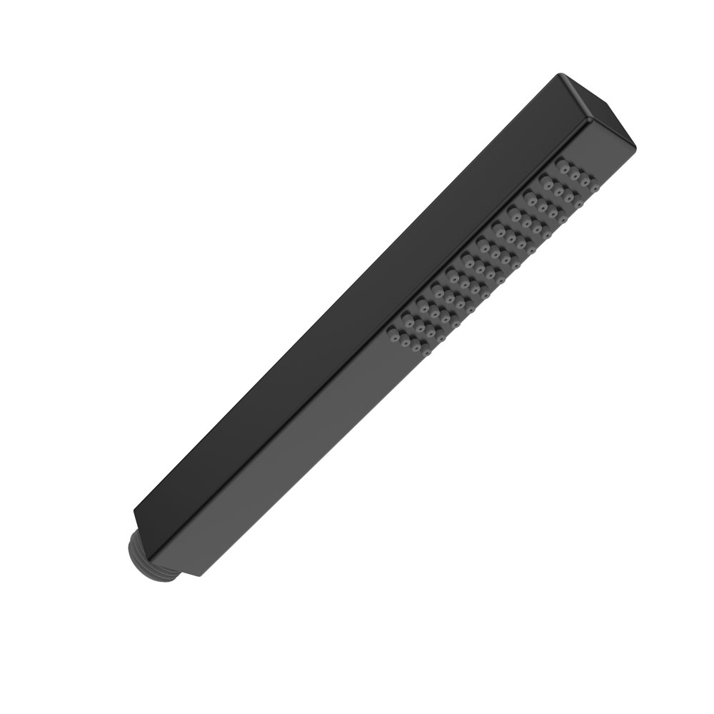 Wiesbaden mat- zwart messing handdouche vierkant 1/2'' Wiesbaden mat- zwart messing handdouche vierkant 1/2''