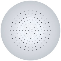 Wiesbaden UFO inbouw-hoofddouche plafond rond 50x2cm chroom
