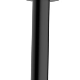 Wiesbaden luxe douche-arm rond plafondbev. 15cm mat-zwart