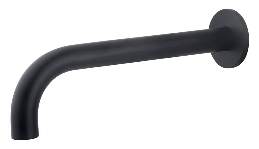 Caral inbouw uitloop 25 cm zwart Caral inbouw uitloop 25 cm zwart