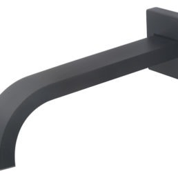 Rombo inbouw uitloop 22 cm zwart Rombo inbouw uitloop 22 cm zwart