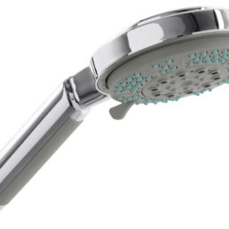 Wiesbaden Triton verstelbare handdouche 10cm chr.