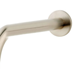 Wiesbaden inbouw-uitloop rond 25cm 1/2'' geborsteld staal Wiesbaden inbouw-uitloop rond 25cm 1/2'' geborsteld staal