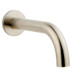 Wiesbaden inbouw-uitloop rond 20cm 1/2'' geborsteld staal Wiesbaden inbouw-uitloop rond 20cm 1/2'' geborsteld staal