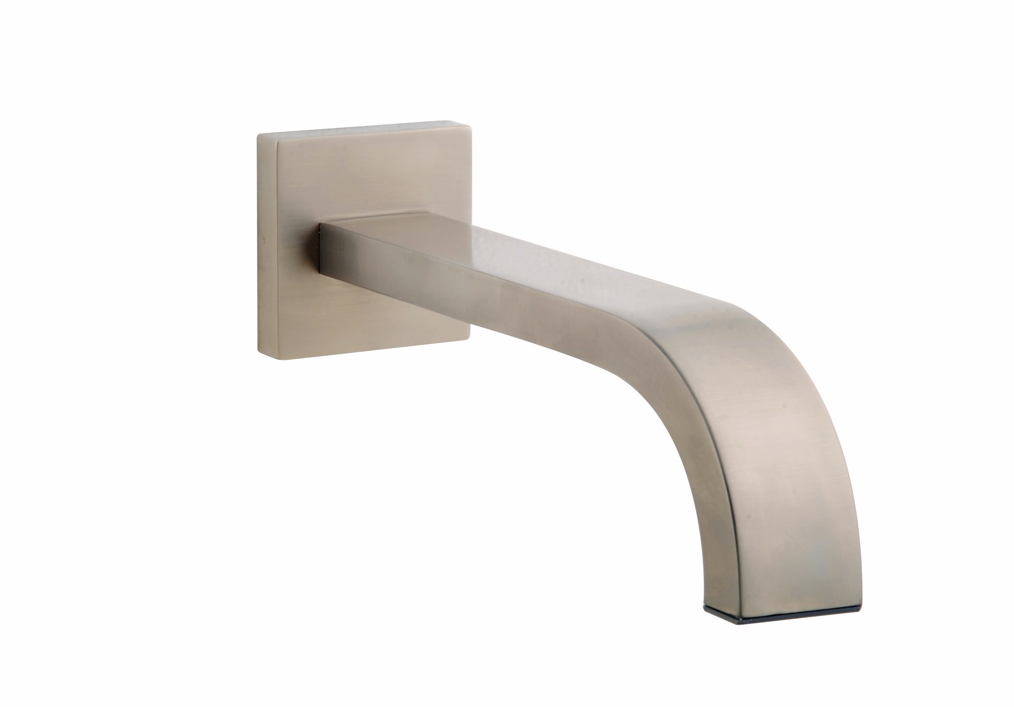 Wiesbaden inbouw-uitloop vierkant 22cm 1/2'' geborsteld staal Wiesbaden inbouw-uitloop vierkant 22cm 1/2'' geborsteld staal