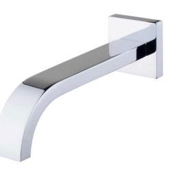 Wiesbaden inbouw-uitloop vierkant 30cm 1/2'' chroom Wiesbaden inbouw-uitloop vierkant 30cm 1/2'' chroom