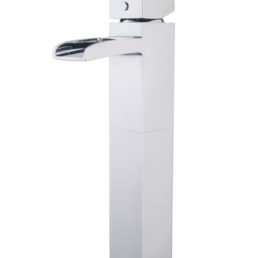 Wiesbaden Rombo HOGE waterval-wastafelkraan chroom Wiesbaden Rombo HOGE waterval-wastafelkraan chroom