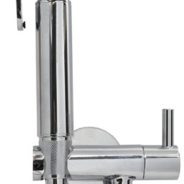 Wiesbaden chroom bidet-handdoucheset rond Wiesbaden chroom bidet-handdoucheset rond