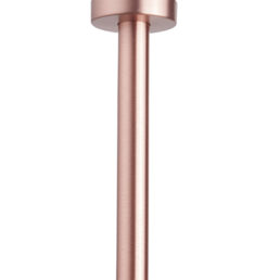 Wiesbaden luxe douche-arm rond plafondbev. 20cm geborsteld koper Wiesbaden luxe douche-arm rond plafondbev. 20cm geborsteld koper