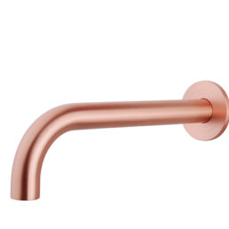 Wiesbaden inbouw-uitloop rond 25cm 1/2'' geborsteld koper Wiesbaden inbouw-uitloop rond 25cm 1/2'' geborsteld koper