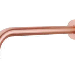 Wiesbaden inbouw-uitloop rond 30cm 1/2'' geborsteld koper Wiesbaden inbouw-uitloop rond 30cm 1/2'' geborsteld koper