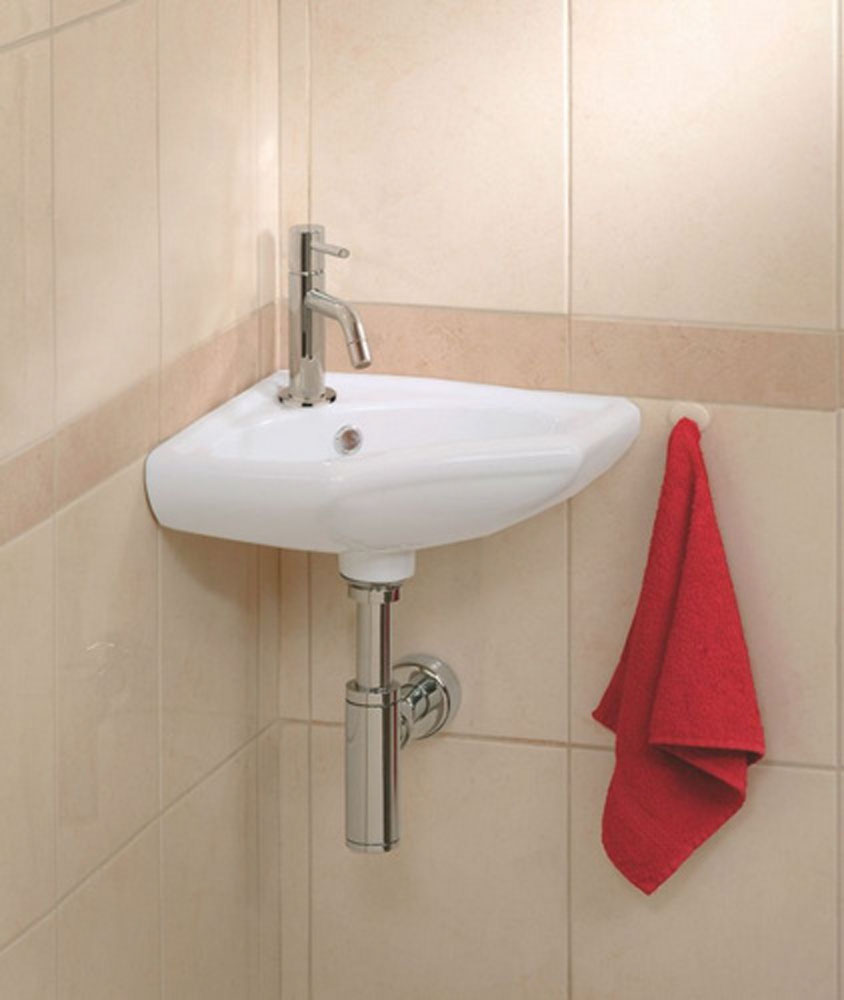 Wiesbaden one-Pack Trevi hoekfontein compleet wit Wiesbaden one-Pack Trevi hoekfontein compleet wit