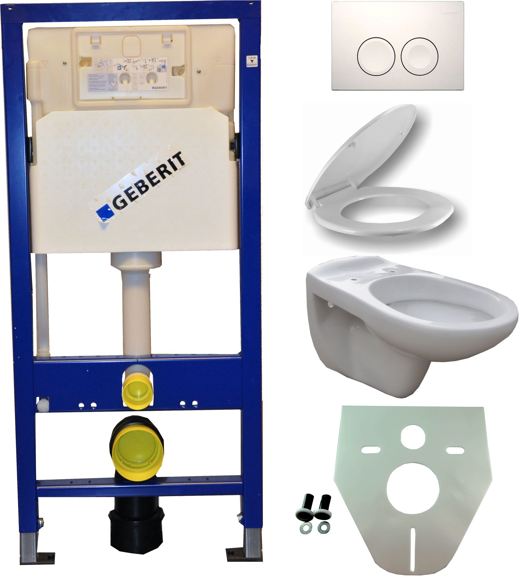 Wiesbaden Geberit UP 100 +Neptunus WC+ Nept.zitt.+ Delta 21 wit Wiesbaden Geberit UP 100 +Neptunus WC+ Nept.zitt.+ Delta 21 wit