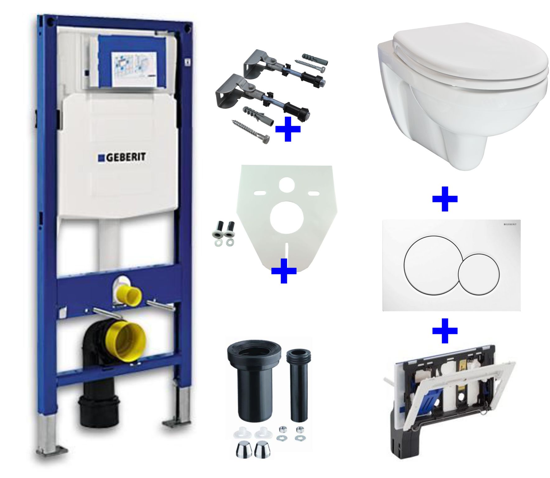 Wiesbaden Geberit UP-320 + toiletblokhouder + Trevi O.P. + Sigma 01 wit Wiesbaden Geberit UP-320 + toiletblokhouder + Trevi O.P. + Sigma 01 wit