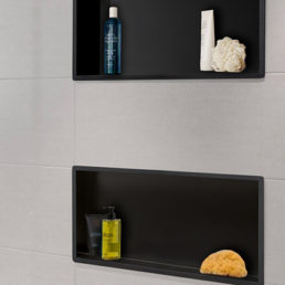 Wiesbaden inbouwnis 30x60x10cm mat-zwart Wiesbaden inbouwnis 30x60x10cm mat-zwart