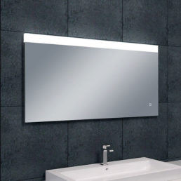 Wiesbaden Single dimbare LED condensvrije spiegel 120x60cm Wiesbaden Single dimbare LED condensvrije spiegel 120x60cm