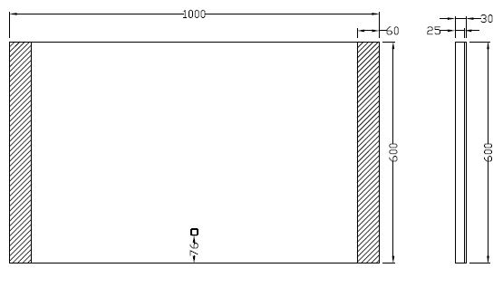 Wiesbaden Sunny dimbare LED condensvrije spiegel 100x60cm Wiesbaden Sunny dimbare LED condensvrije spiegel 100x60cm