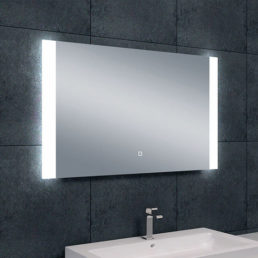 Wiesbaden Sunny dimbare LED condensvrije spiegel 100x60cm Wiesbaden Sunny dimbare LED condensvrije spiegel 100x60cm