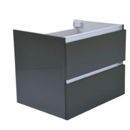Vision onderkast+2 laden 60x46 hoogglans grijs Vision onderkast+2 laden 60x46 hoogglans grijs