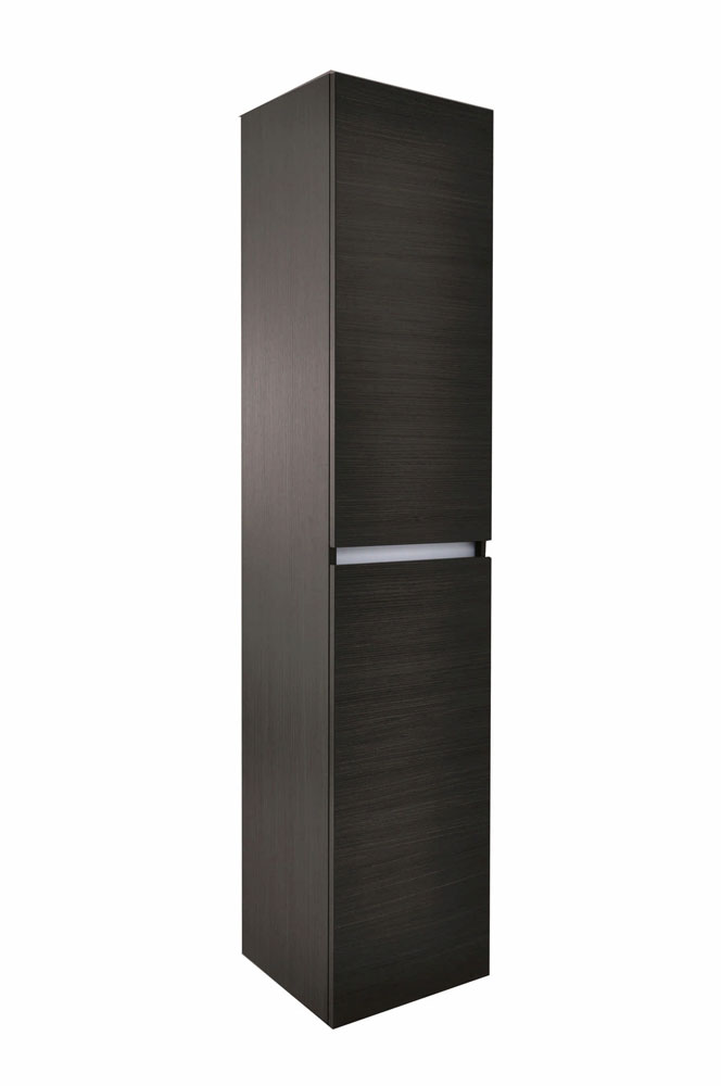 Vision kolomkast 2 deuren 160x35x35 houtnerf grijs Vision kolomkast 2 deuren 160x35x35 houtnerf grijs
