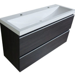 Wiesbaden onderkast 100cmx36cm zo.wastafel houtn.grijs Wiesbaden onderkast 100cmx36cm zo.wastafel houtn.grijs