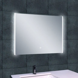 Wiesbaden Duo-Led condensvrije spiegel 80x60cm Wiesbaden Duo-Led condensvrije spiegel 80x60cm