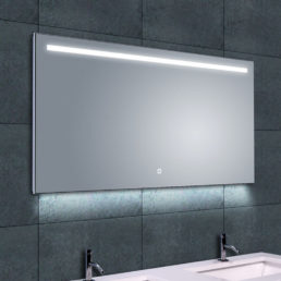 Wiesbaden Ambi One dimbare Led condensvrije spiegel 120x60cm Wiesbaden Ambi One dimbare Led condensvrije spiegel 120x60cm