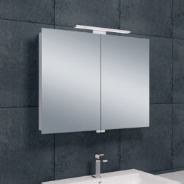 Wiesbaden Luxe spiegelkast +Led verlichting 80x60x14cm Wiesbaden Luxe spiegelkast +Led verlichting 80x60x14cm