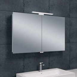 Wiesbaden Luxe spiegelkast +Led verlichting 100x60x14cm Wiesbaden Luxe spiegelkast +Led verlichting 100x60x14cm