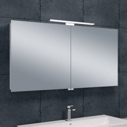 Wiesbaden Luxe spiegelkast +Led verlichting 120x60x14cm Wiesbaden Luxe spiegelkast +Led verlichting 120x60x14cm