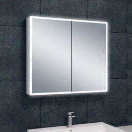 Wiesbaden Quatro spiegelkast +verlichting 80x70x13 Wiesbaden Quatro spiegelkast +verlichting 80x70x13