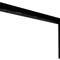 Wiesbaden Mat-zwarte L- supportbeugel 46x22 Wiesbaden Mat-zwarte L- supportbeugel 46x22